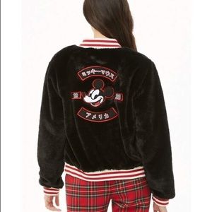 Never worn forever 21 Mickey Mouse jacket